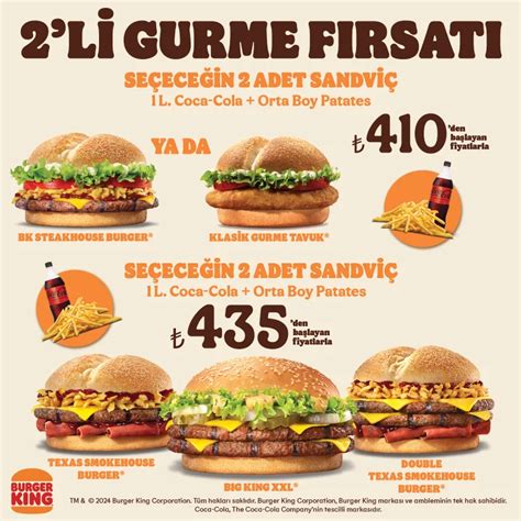 Burger King Menü Fiyatları 2024 Güncellendi Tr