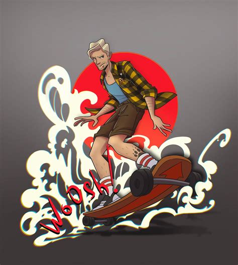 Dean Woosh Chatacter on Behance