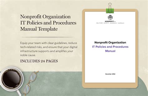 Nonprofit Organization Standard Operating Procedures Template In Word