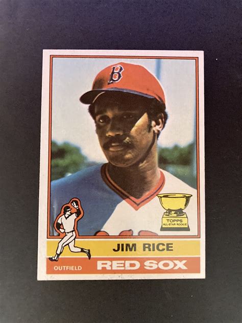 Mavin 1976 TOPPS JIM RICE