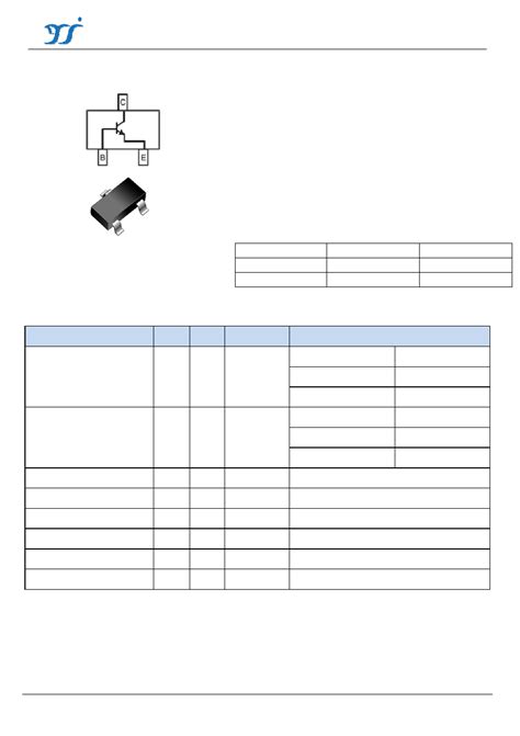 BC846AQ datasheet(1/5 Pages) YANGJIE | NPN General Purpose Amplifier