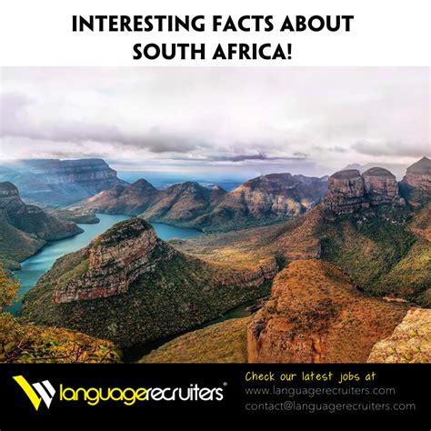 Interesting facts about South Africa