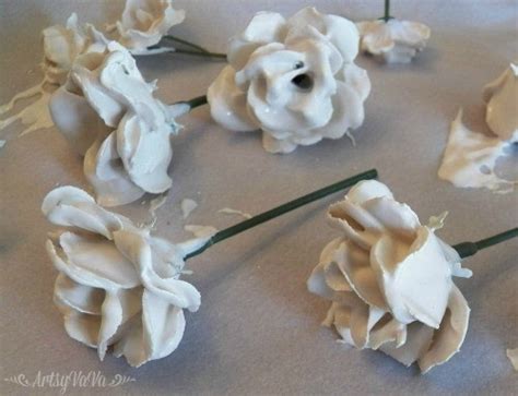 Plaster Of Paris Flowers · How To Mold A Clay Flower · Other on Cut Out ...