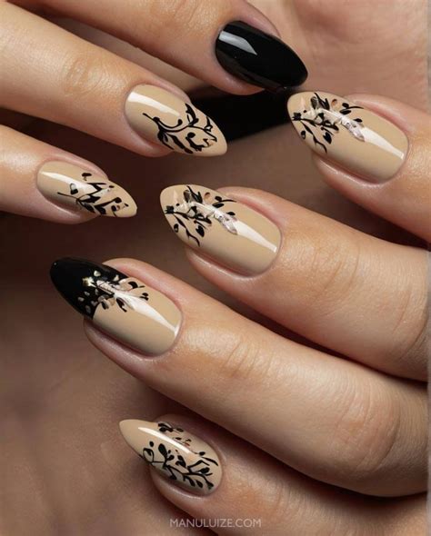 Gorgeous Black And Nude Nail Art Designs You Need To Try