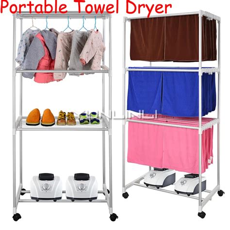 Portable Towel Dryer Commercial And Household Tower Clothes Dryer Twin