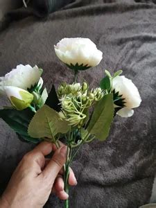 Розовые шелковые искусственные пионы, букет высотой 30 см из 5 больших ...