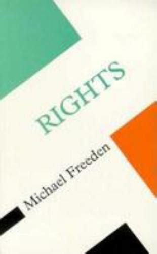 Concepts In Social Thought Ser Rights By Michael Freeden 1991 Trade