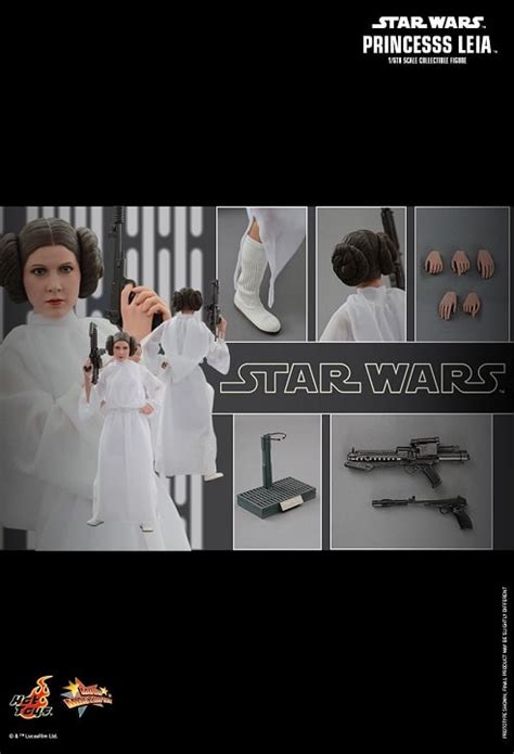Princess Leia Scale Figure Mms Star Wars Episode Iv A New Hope Hot Toys Cawette Jones