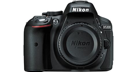 Nikon D5300 Dslr Camera Body Only Black 1519 Bandh Photo Video