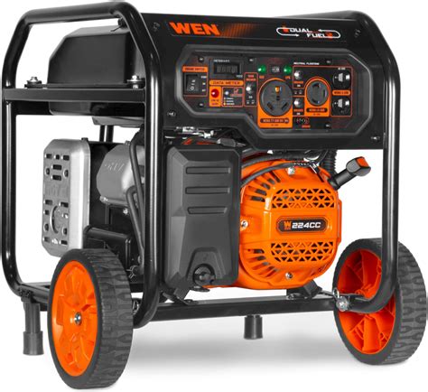 Amazon.com: WEN DF8000X 8000-Watt Dual Fuel Electric Start Generator