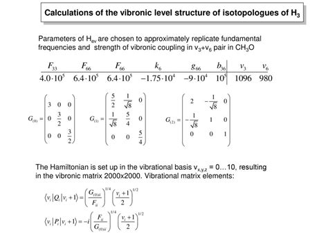 BREAKING THE SYMMETRY IN JAHN-TELLER ACTIVE MOLECULES - ppt download