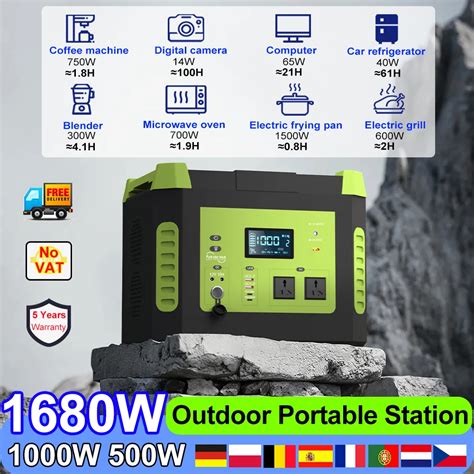 Tragbares-Kraftwerk-500W-1000W-1500W-Power-Bank-Generator-mit-QC-3-0-PD ...