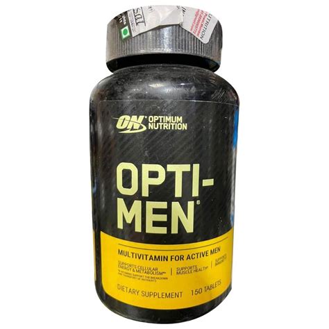 Optimen Nutrition Opti-Men Multivitamin Tablets, 800mg at ₹ 1550/piece ...