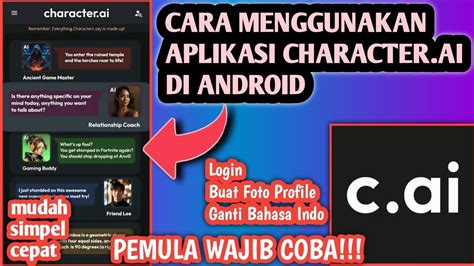 Cara Menggunakan Character AI Chatbot Yang Viral Di TikTok Terbaru