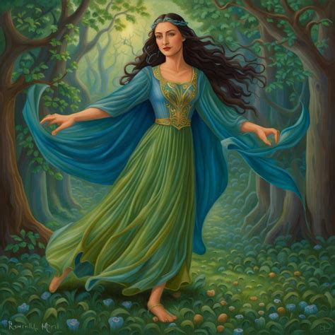 Lúthien Tinúviel Ai Generated Artwork Nightcafe Creator