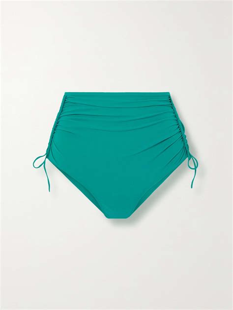 Isabel Marant Selaris Ruched Bikini Briefs Net A Porter