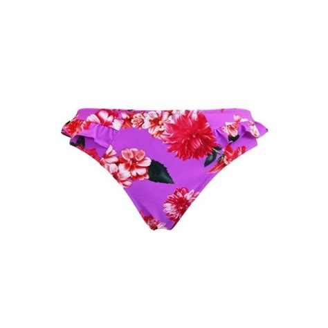 Pour Moi Getaway Full Bikini Brief Ultraviolet Floral