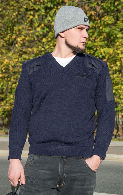 Свитер форменный METROPOLITEN POLICE шерсть V-neck navy Англия, купить ...