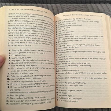 The Seven Principles For Making Marriage Work By John Gottman Nan Silver
