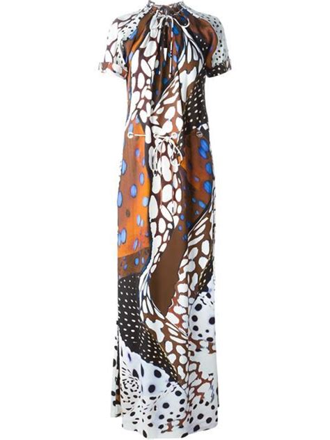 Shop Roberto Cavalli Ranveli Print Maxi Dress In Boutique Antonia