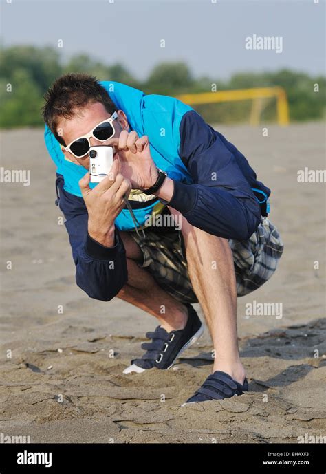 Amateur Photographer Taking Snapshot Photo Stock Photo Alamy