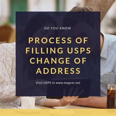 Us Postal Service Change Of Address Change Of Address Process Of