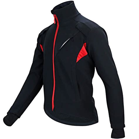 Winter Mens Warm Cycling Jacket Waterproof Breathable Bike Coat