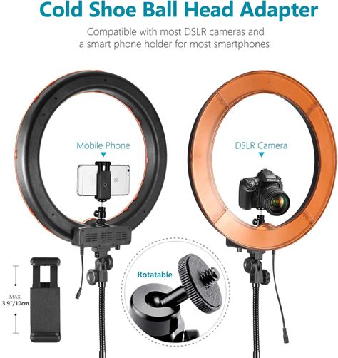 Lampe ring light à LED, comment la choisir? Avis, test et comparatif