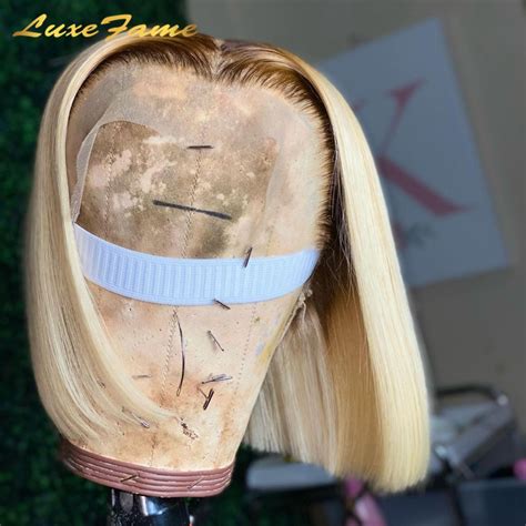 Shop Our Cheap 613 Blonde Colored Bob Wig With Peruvian Hair