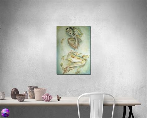 Original Oil Painting Woman Nude In Oil Unique Nude Modern Art Painting Wall Art Home Decor Nude