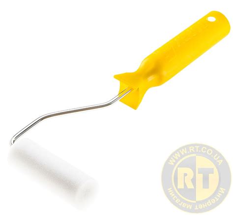 ᐉ Мини-валик поролоновый в сборе 100 мм, для масляных красок на основе ...