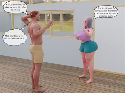 Yoga Con Una Milf Caliente Picante D Chochox