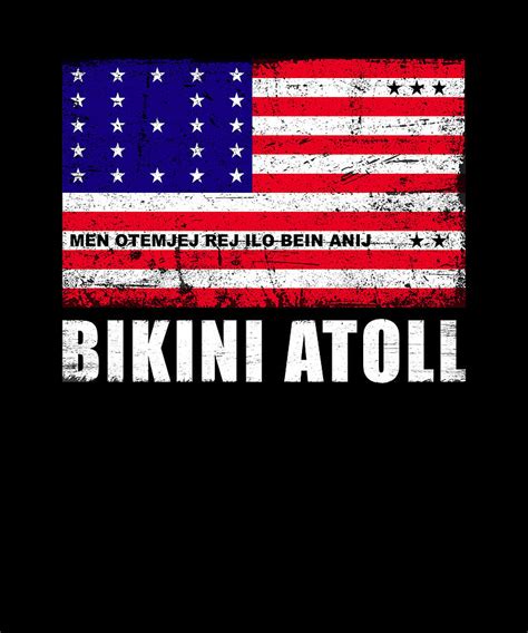 Bikini Atoll Flag Grunge Country Flag Bikini Atoll Digital Art By Manuel Schmucker Fine Art