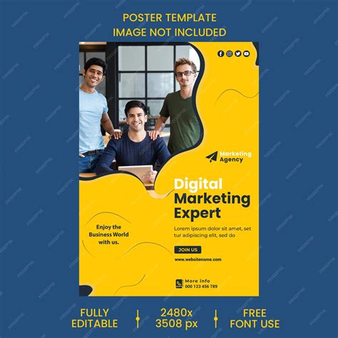 premium psd psd digital marketing agency corporate business poster