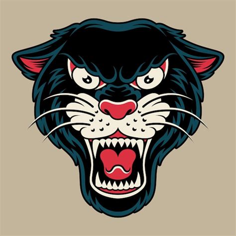 Discover 77 American Traditional Tattoo Panther In Cdgdbentre