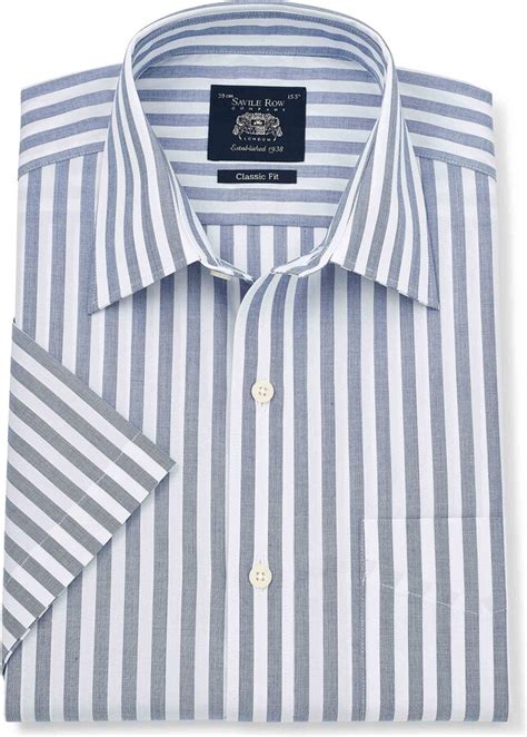 The Savile Row Company London Mens Classic Fit Cotton Poplin Short