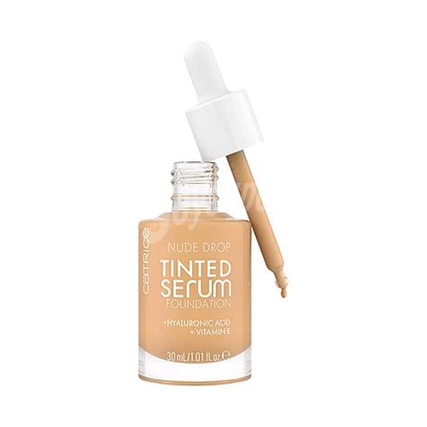 Catrice Catrice Nude Drop Tinted Tono N Base De Maquillaje Con Textura S Rum L Quido Ml