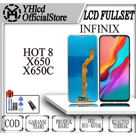 Jual LCD INFINIX HOT X CC KC HOT TECNO SPARK TECNO CAMON ASLI Fullset