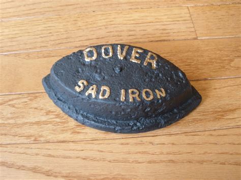 Early 1900s Dover Sad Iron Dover Mfg Co Dover Ohio Supernova