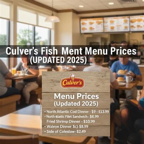 Unlock The Secrets Of Culvers Menu Prices Deals And Musttry Items For 2025