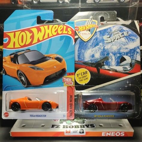 Hot Wheels TESLA Roadster St Car In Space Shopee Malaysia
