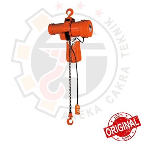 Jual Electric Chain Hoist NITCHI 1 Ton X 13 Meter MADE IN JAPAN ASLI