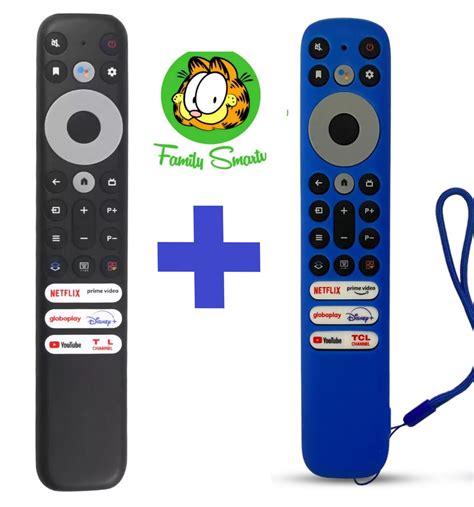 Ripley Control Remoto De Para Tv Inteligente Tcl Rc V Funda Azul