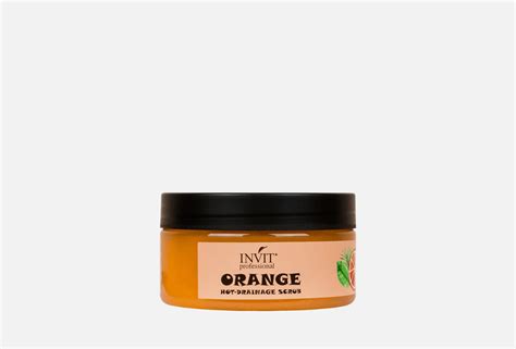 INVIT Горячий дренажный скраб для тела Orange Hot-Drainage 200 мл ...