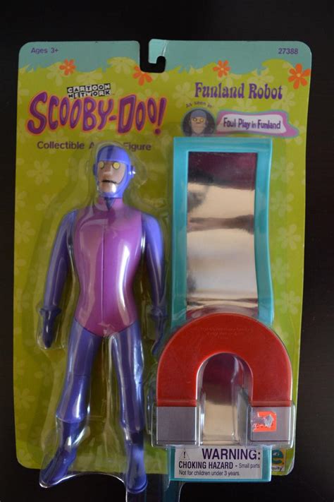Scooby Doo Funland Robot Collectible Figure 2000 1858160915