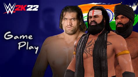 Wwe The Great Khali Jinder Mahal Veer Mahaan Vs The Imperium Youtube