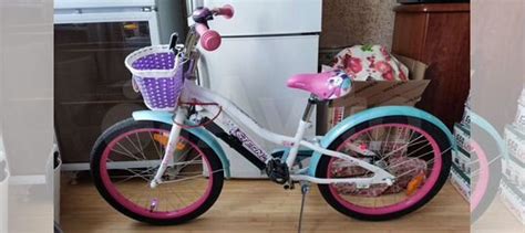 Велосипед для девочки 7 лет - 8 лет. бронь, Б/у купить в Москве | Авито