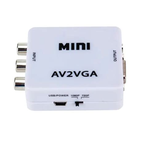 خرید تبدیل AV To VGA