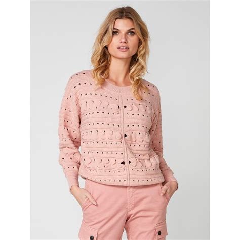 Nu Denmark Rokke Bluse Strik Nude Rose