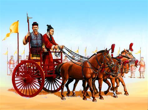 ancient zhou chou dynasty chariot historia chinesa china antiga
